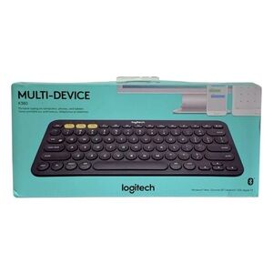 Logitech K380 Multi-device Bluetooth Keyboard - Black